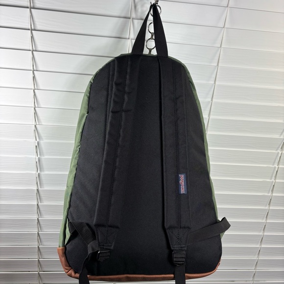 JanSport Backpack City View Shoulder Bag Cargo Green Laptop Sleeve Travel School - Picture 5 of 13